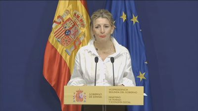 Yolanda Díaz usa el 'francomodín' frente a los datos "negativos" del paro
