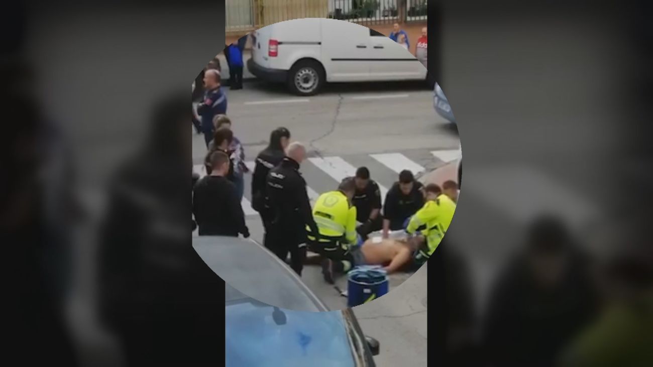 Imágenes inéditas: Así vivieron los vecinos la grave agresión en San Blas