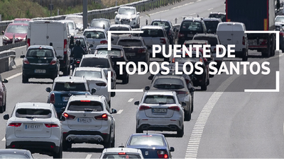 Las carreteras de Madrid se atascan por el inicio del Puente