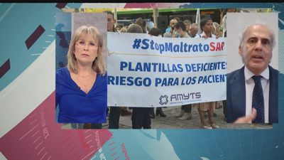 Escudero, sobre las bajas de médicos en la reapertura de urgencias: "Creo que no es casualidad"