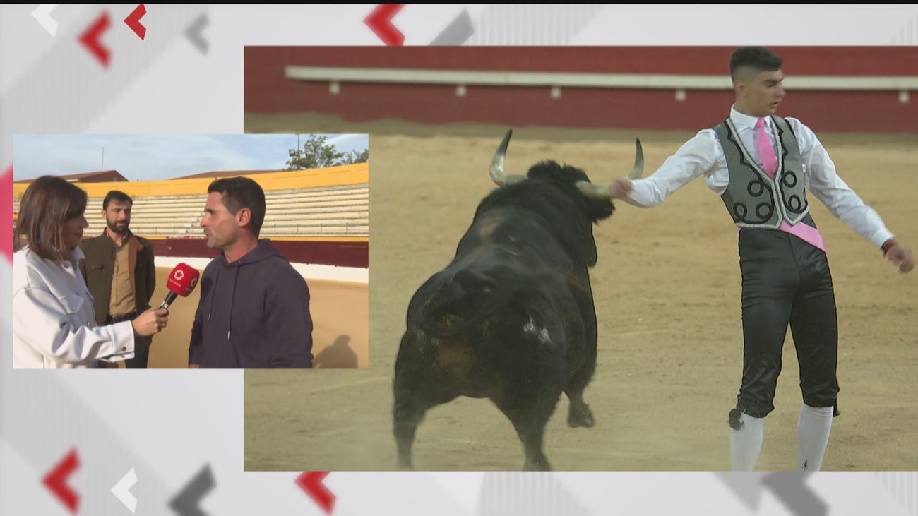 Así preparan los recortadores el concurso de este sábado en San Agustín de Guadalix