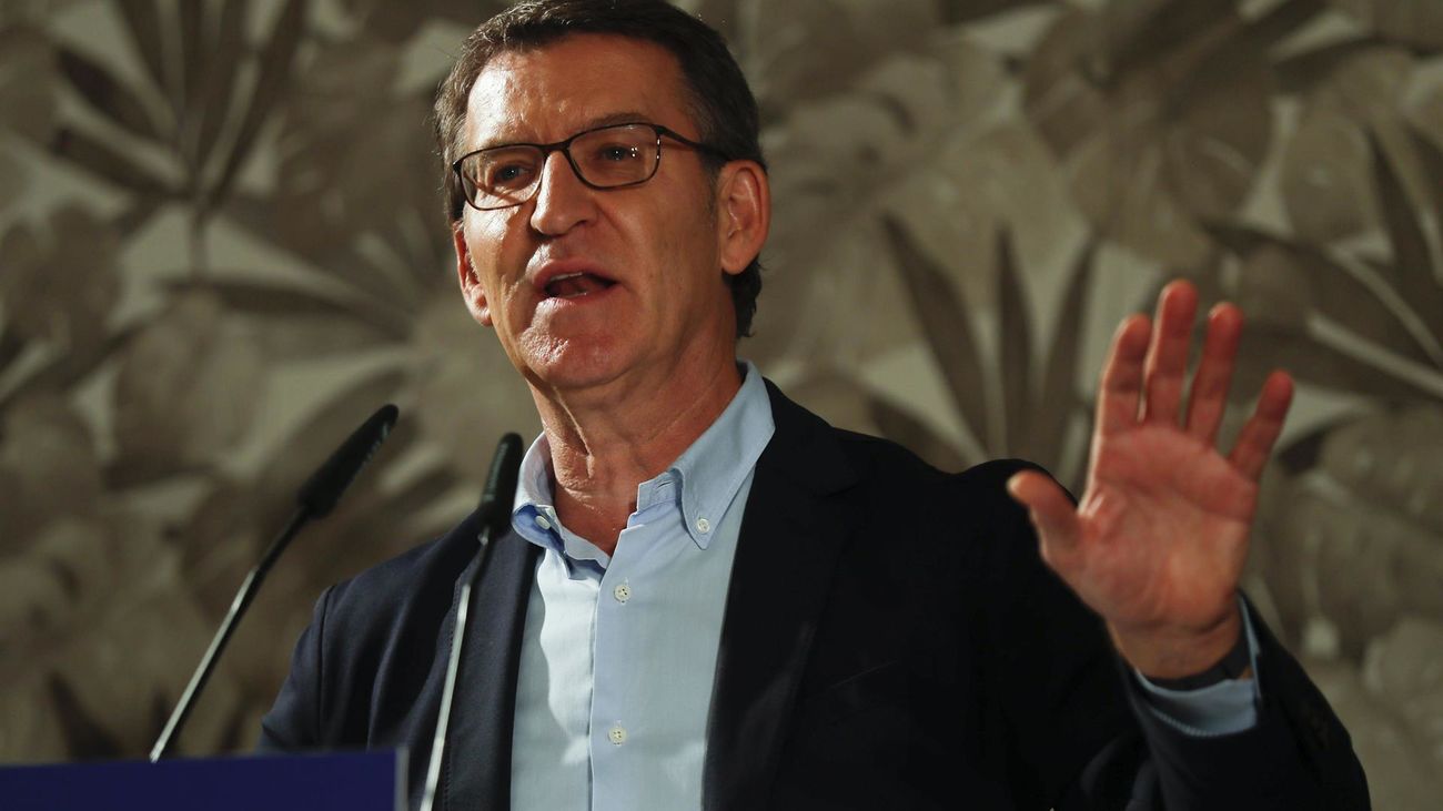 Feijóo: "Estamos a pocas semanas de entrar en una recesión técnica"