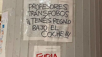 La Complutense condena las pintadas y las graves amenazas a profesores de la universidad
