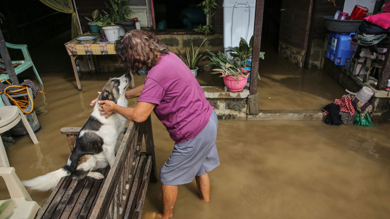 Tormenta tropical en Filipinas