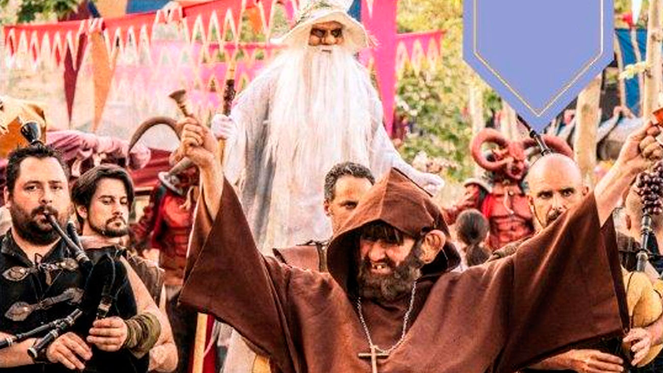 Animación en el Mercado Medieval de San Sebastián de los Reyes