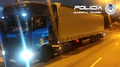 El camión sospechoso encontrado en San Blas