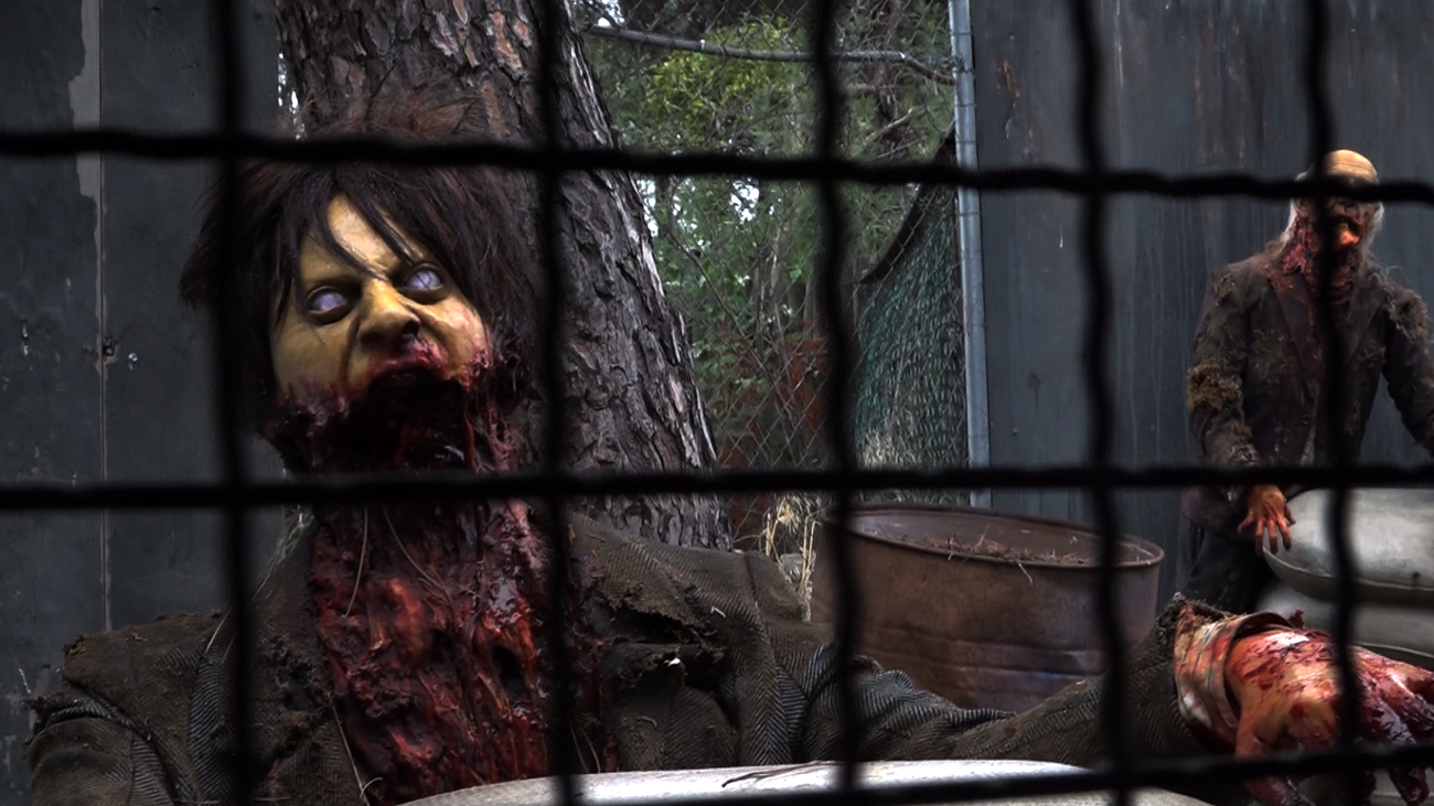 Making of del pasaje de terror del Parque de Atracciones de Madrid