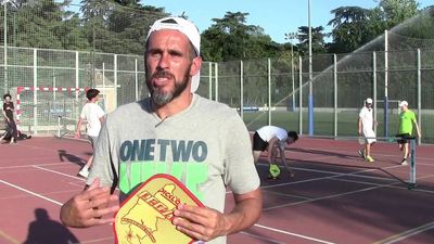 Carlos Alberto Pérez y Martín Suárez, pasión por el pickleball