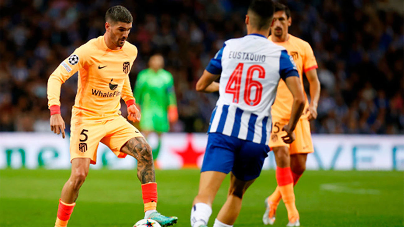 Luto europeo para el Atlético de Madrid que cae 2-1 ante el Oporto