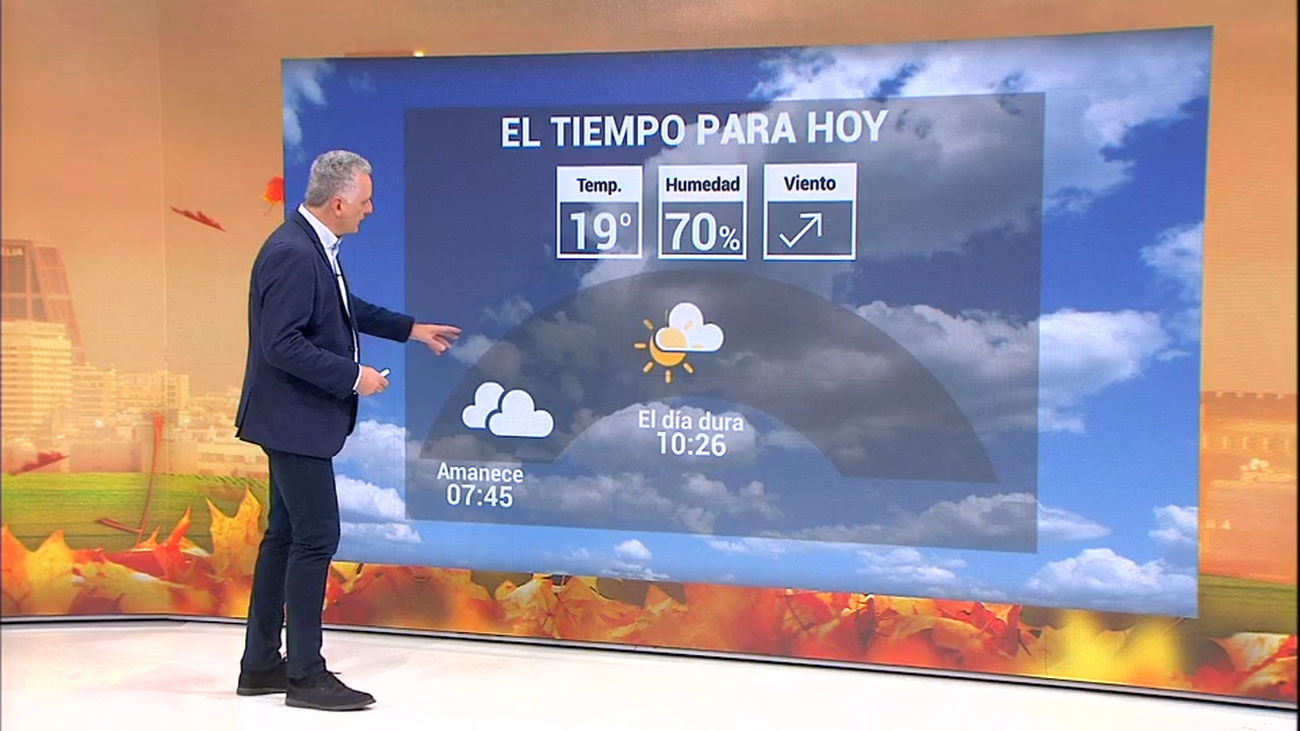 Sin paraguas en el Día de Todos los Santos