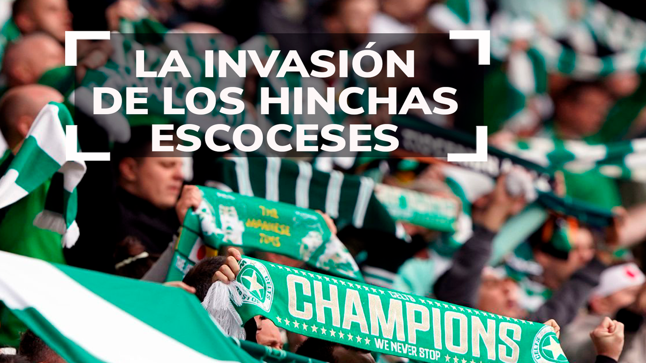 10.000 aficionados escoceses toman Madrid