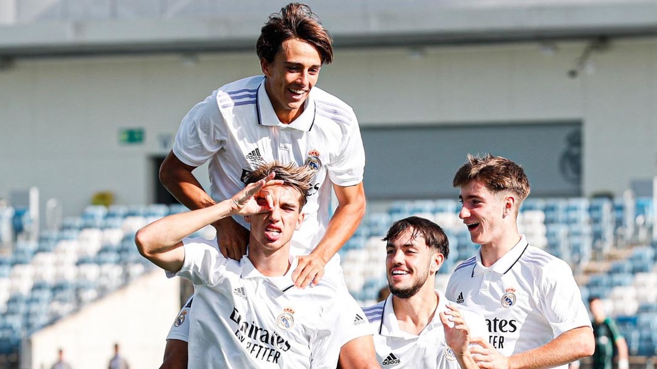 El Real Madrid juvenil se exhibe ante el Celtic al que golea 4-1