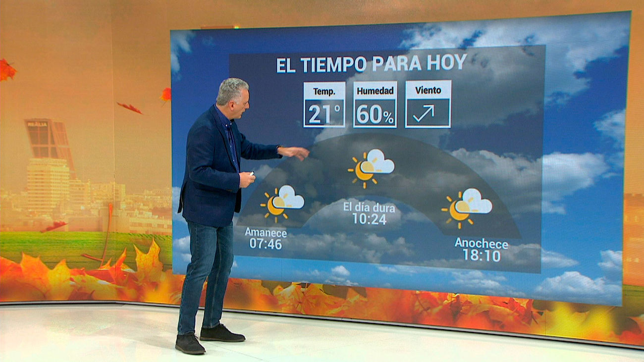 Tiempo en Madrid: el otoño ha llegado solo de noche, sigue el veroño de día