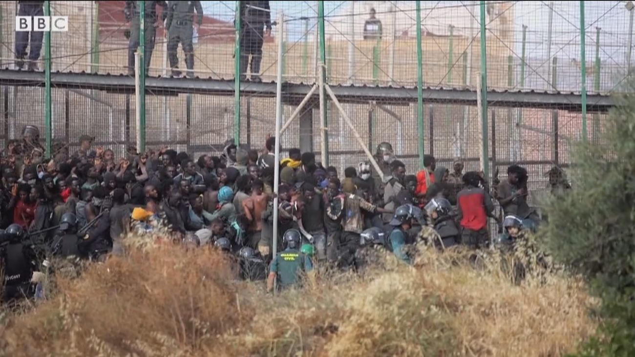 La Comisión de Interior verá las imágenes del salto a la valla de Melilla