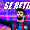 Gerard Piqué anuncia su retirada