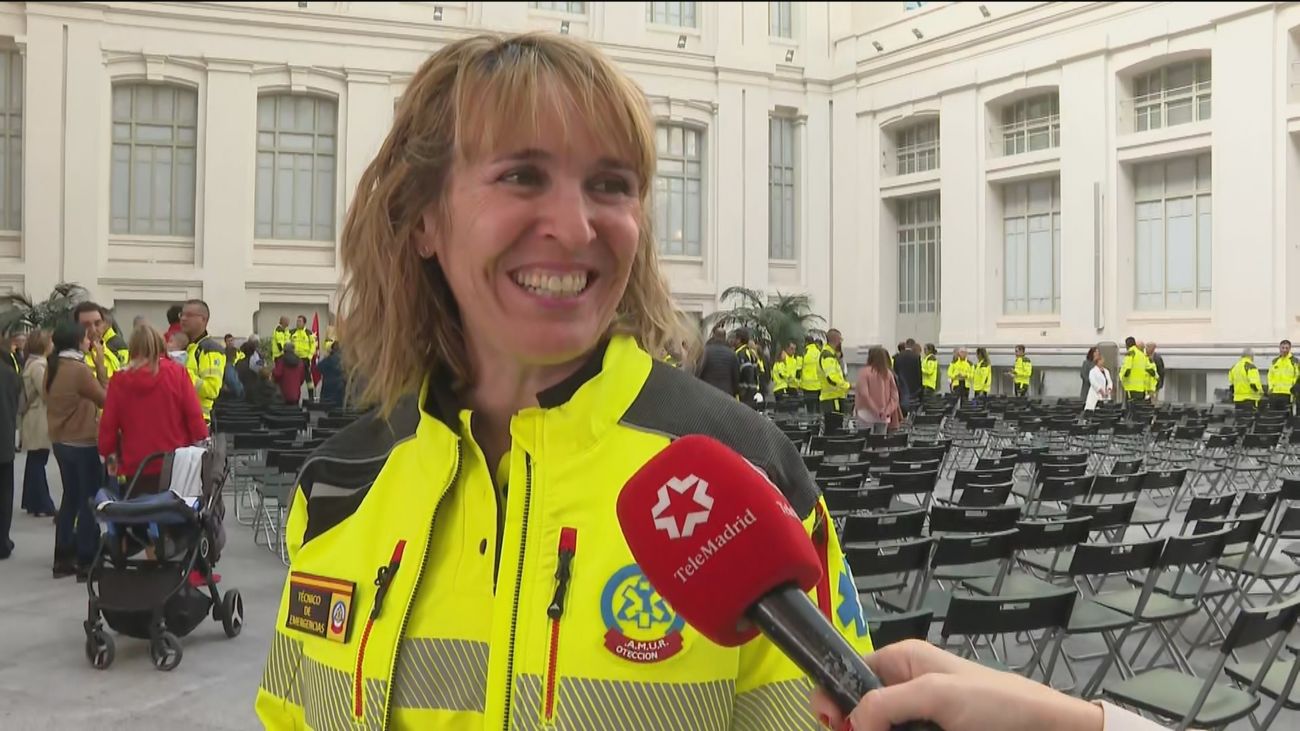 Toman posesión de su plaza los nuevos 118 técnicos del Samur de Madrid