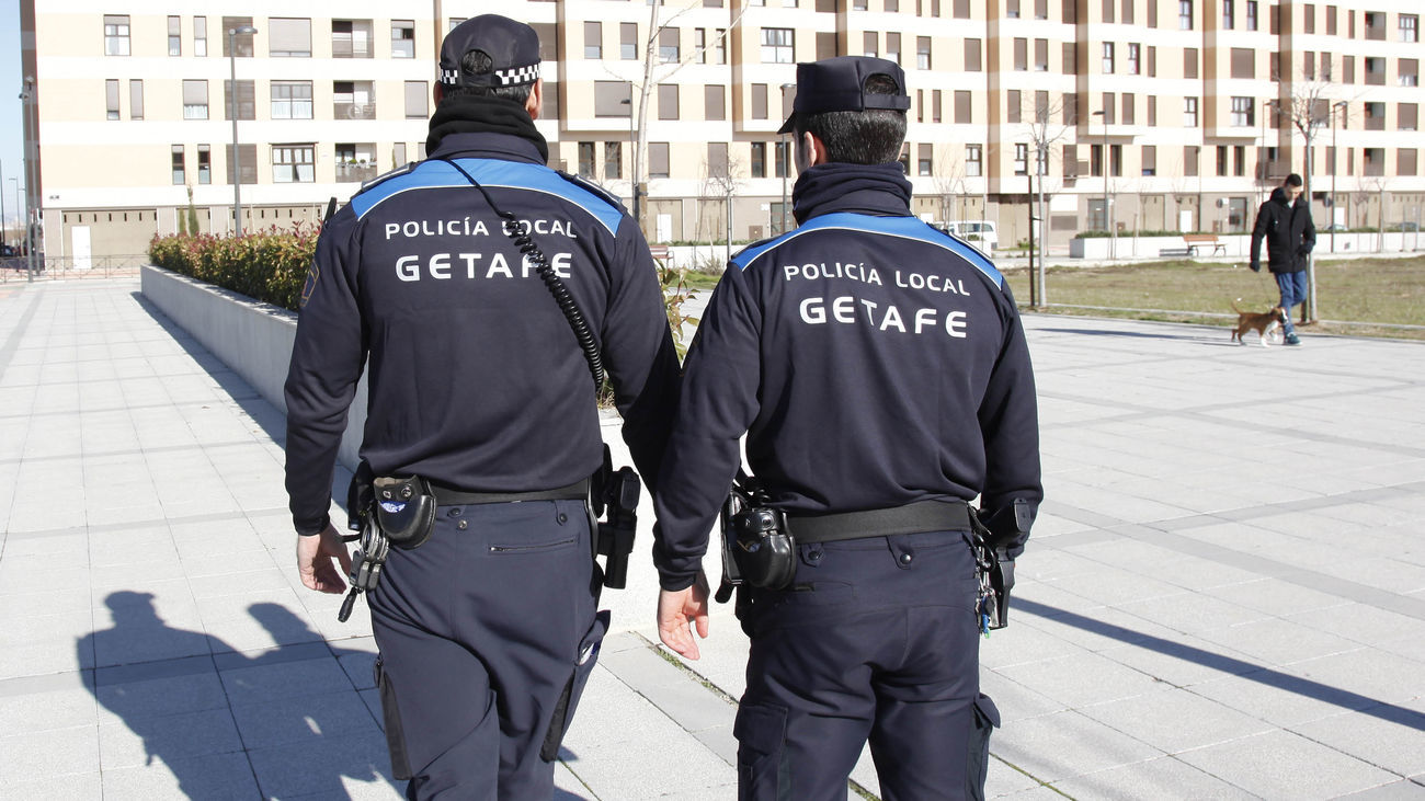 Policías locales de Getafe