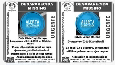 Hallan en buen estado a las tres menores desaparecidas en Madrid, Móstoles y Torrelodones