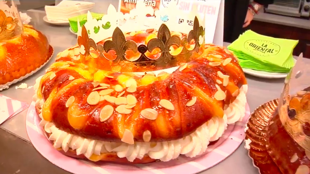 Así preparan la corona más grande de Madrid para La Almudena