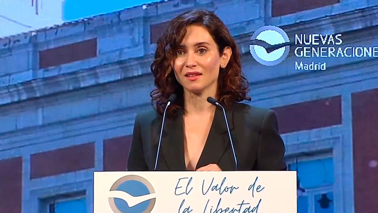 Ayuso llama a los jóvenes a reivindicar el proyecto del PP en Madrid ...