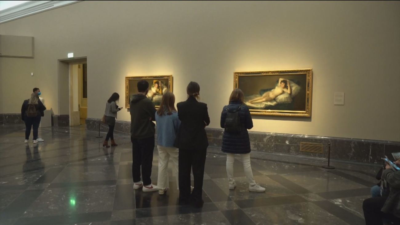 El Museo del Prado refuerza la vigilancia y seguridad tras el ataque a 'Las Majas' de Goya