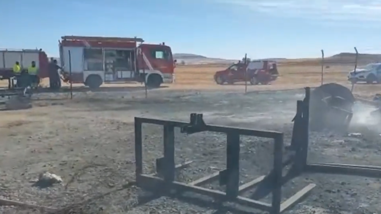 Lugar del siniestro y del hallazgo del cadáver en Almagro, Ciudad Real