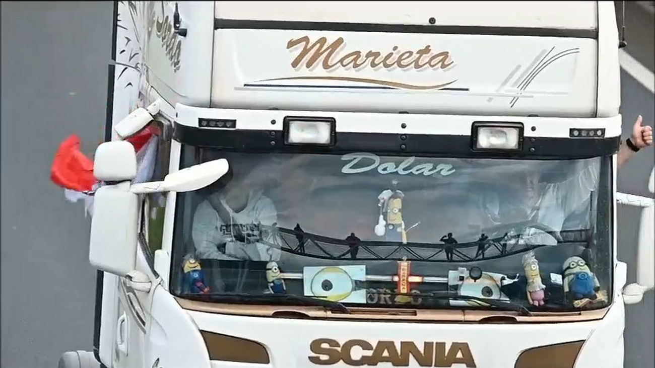 Los transportistas anuncian huelga indefinida desde el próximo domingo