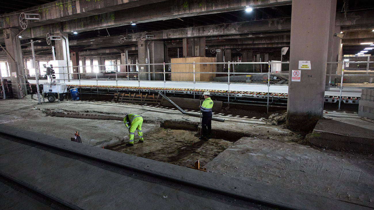 Comienzan las obras de Madrid Nuevo Norte con el cubrimiento de las vías de la estación de Chamartín