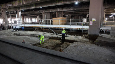 Comienzan las obras de Madrid Nuevo Norte con el cubrimiento de las vías de la estación de Chamartín