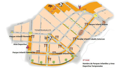 Sanse inaugura ocho parques y áreas de deporte junto a un Parque Regional