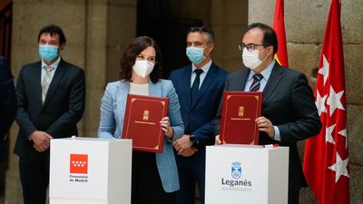 Ayuso apoya a Leganés como sede de la Agencia de Supervisión de IA: "No me importa el signo político, pero sí que venga aquí"