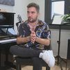 El cantante Beret