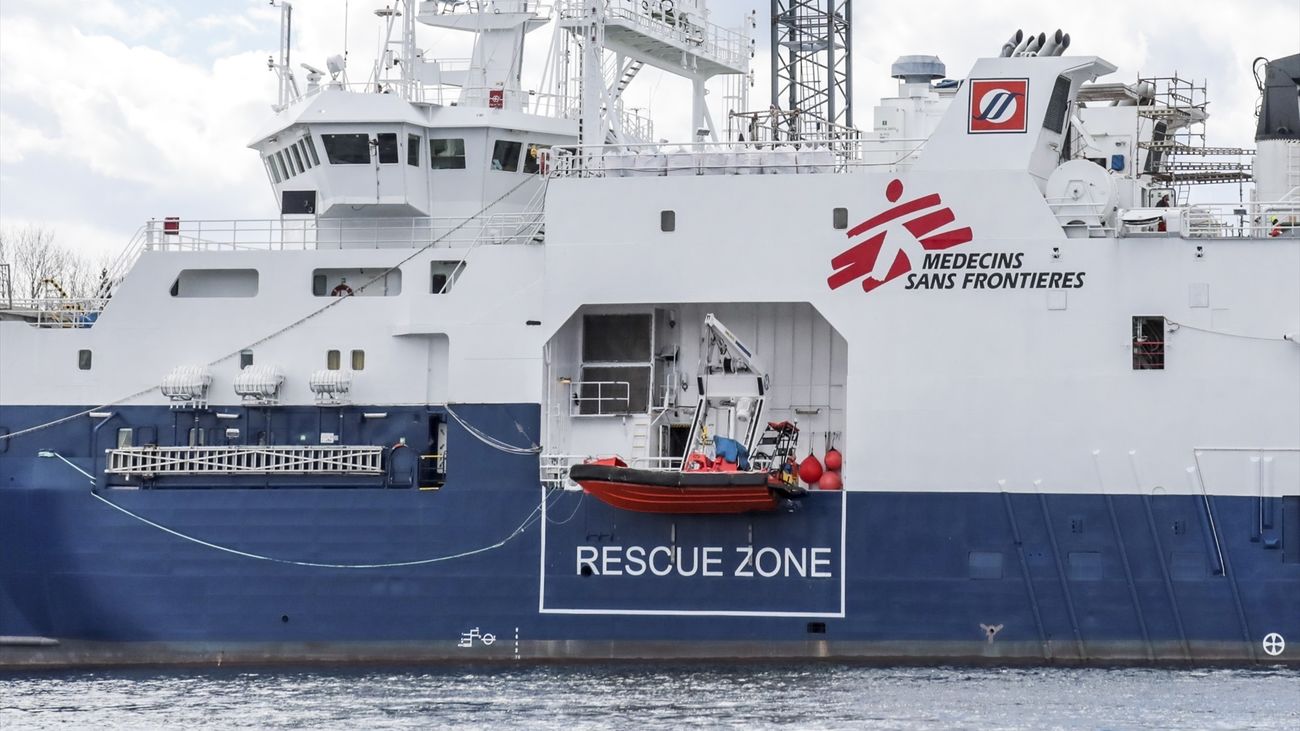 Barco de rescate 'Geo Barents'