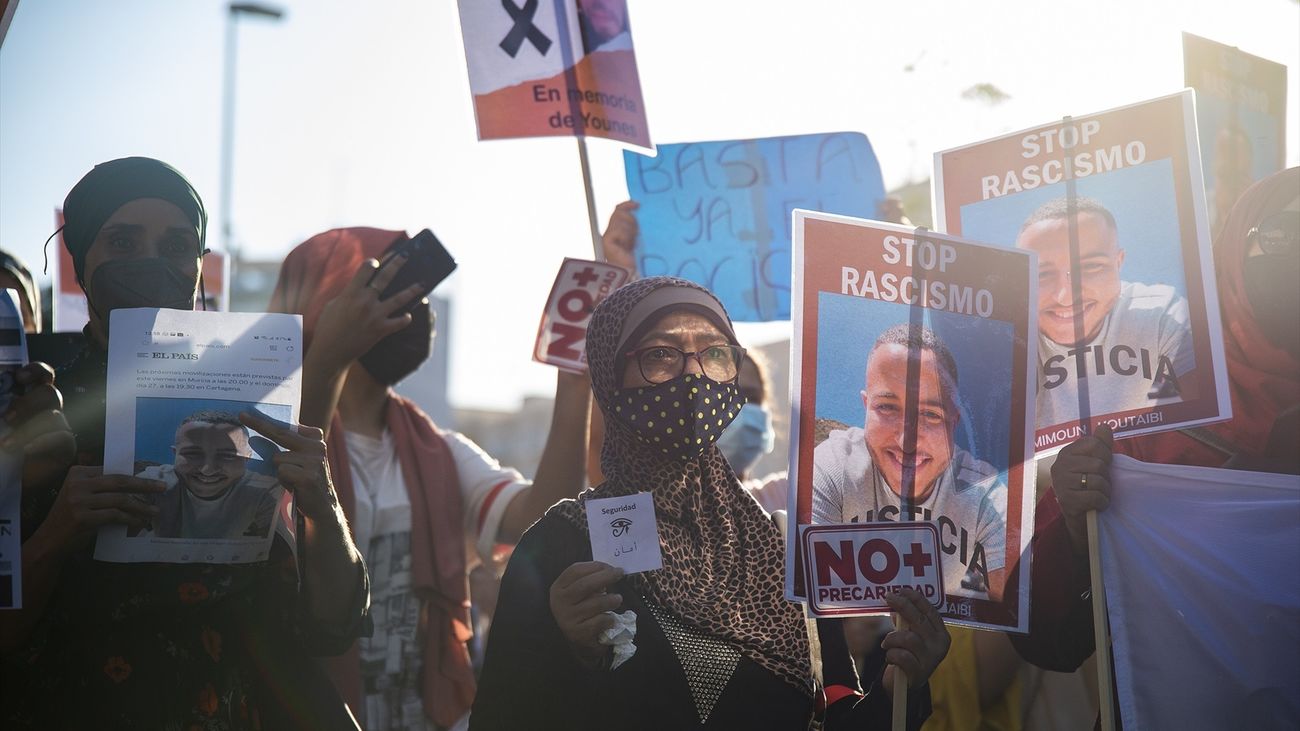 Concentración contra el recismo