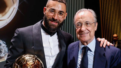 Florentino Pérez: "El secreto de Benzema es que es el mejor jugador del mundo"