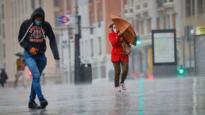 Tiempo en Madrid: Las lluvias de la mañana dejarán un Madrid soleado a mediodía