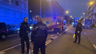 Herida grave una mujer tras ser atropellada en la calle Emilio Muñoz de Madrid