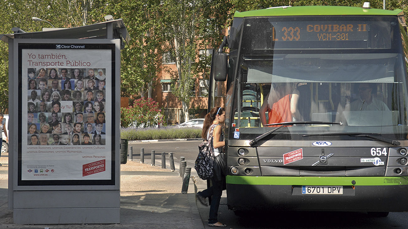 Línea 333 de autobús interurbano en Rivas Vaciamadrid