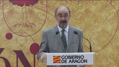 Javier Lambán cede y no se opone en Aragón a rebajar el delito de sedición