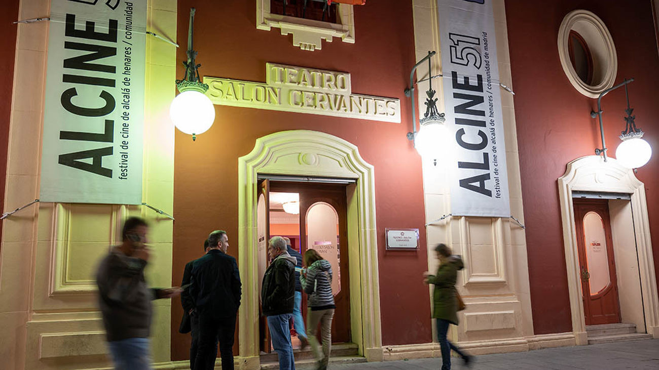 Teatro Salón Cervantes de Alcalá, sede del certamen nacional y europeo de cortometraje ALCINE51