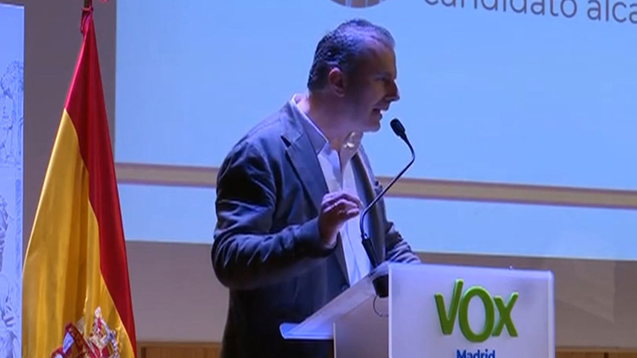 Ortega Smith: "Muchas iniciativas de Vox han contribuido a mejorar el aire de Madrid, pero no el Madrid Central de Carmena"