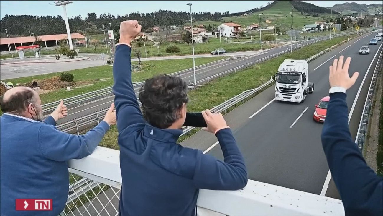 Este lunes se inicia la huelga indefinida de los camioneros con una marcha a pie por el centro de Madrid