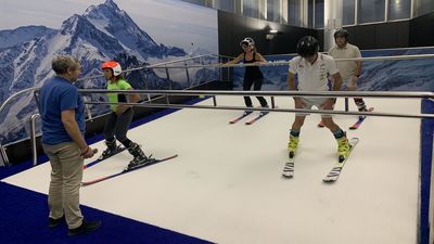 Ya es posible esquiar sin nieve en la Comunidad de Madrid