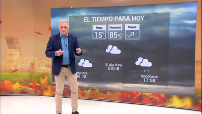 Lluvias débiles y temperaturas en ligero descenso este lunes en Madrid