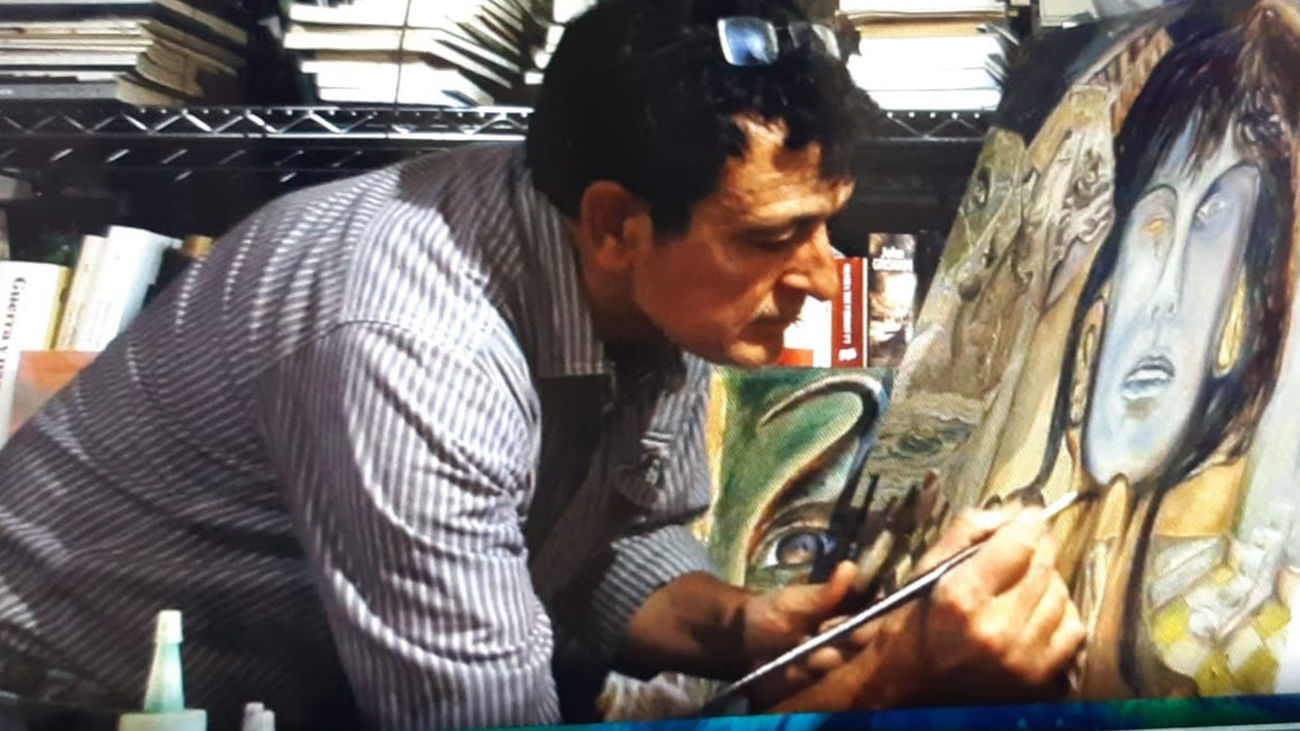 Manolo García, un artista en plenitud ante el lienzo y el pentagrama