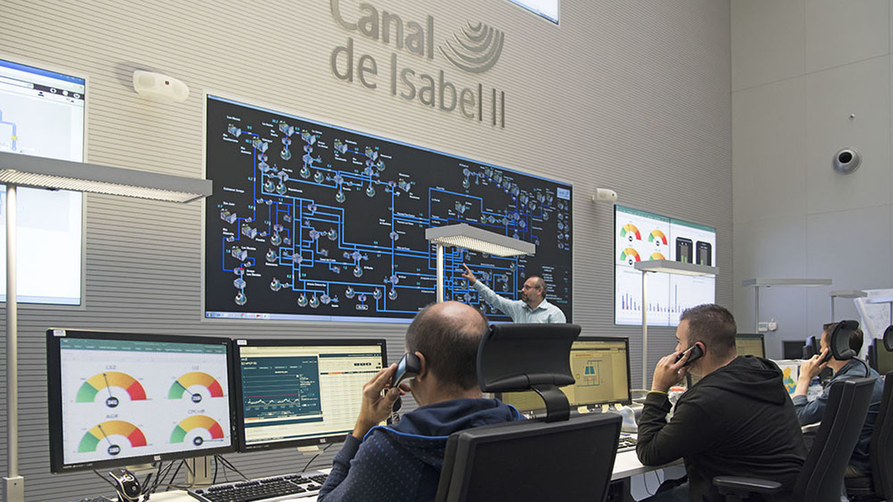 Centro de Control del agua ubicado en Majadahonda