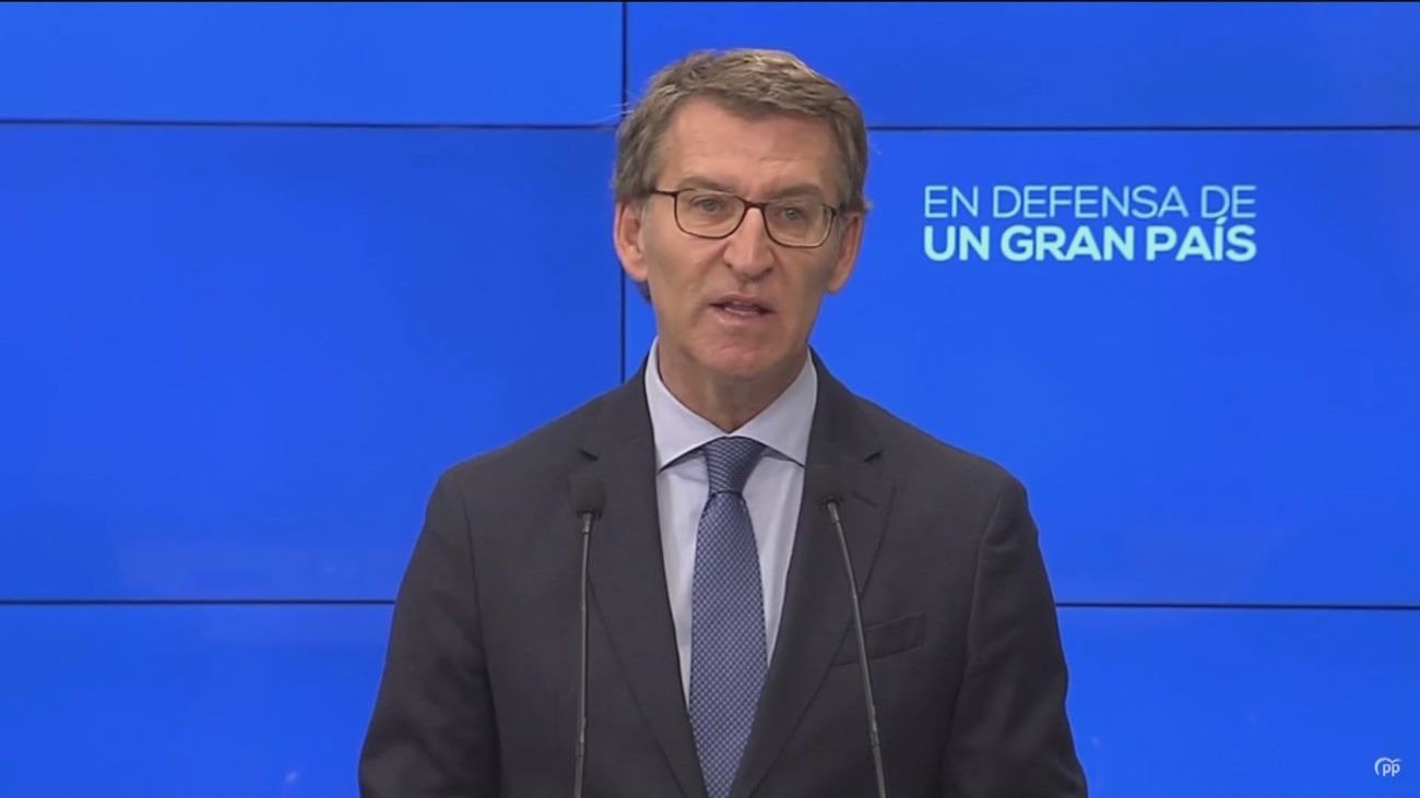 Feijóo: "Sánchez no tiene derecho a hacer lo que está haciendo"