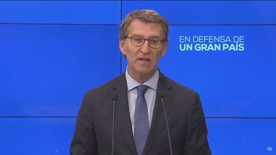 Feijóo: "Sánchez no tiene derecho a hacer lo que está haciendo"