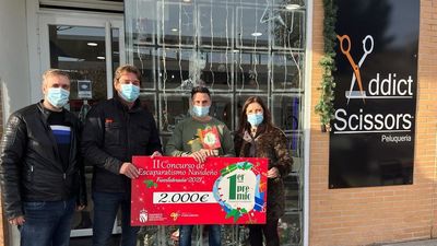 Fuenlabrada repartirá 23.000 euros entre los escaparates navideños mejor decorados