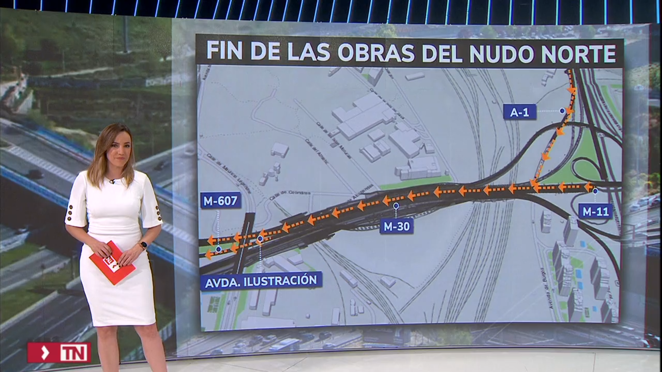 Guía para conducir en el nuevo Nudo Norte de Madrid